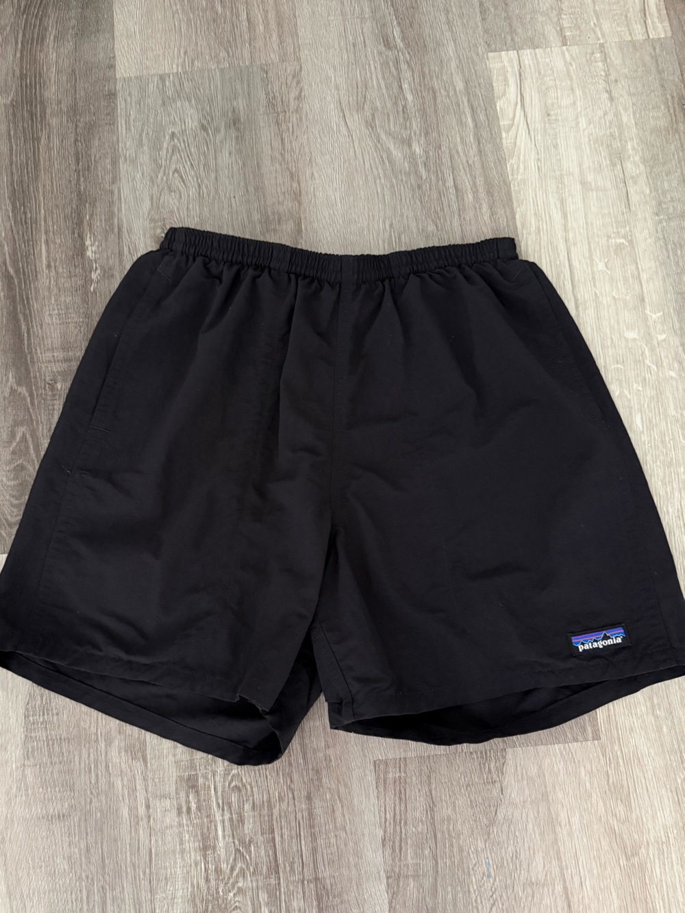 Patagonia Black Athletic Swim/Training Shorts